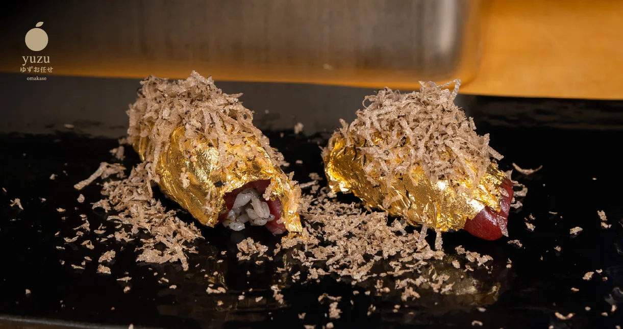 Akami Gold sushi