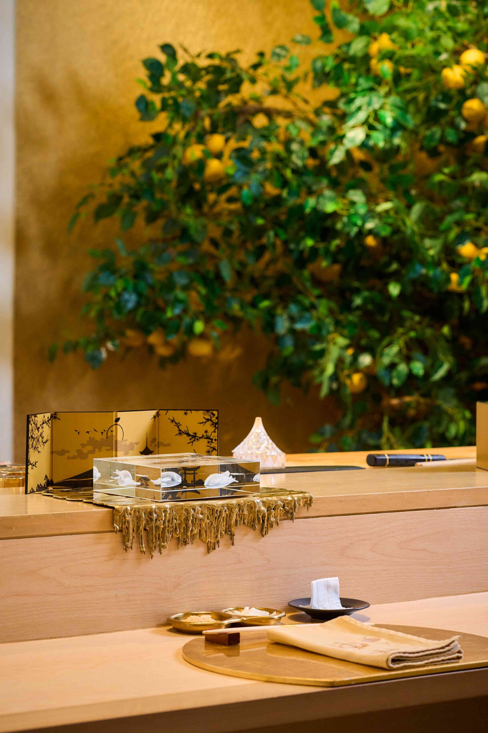 Omakase Restaurant Table